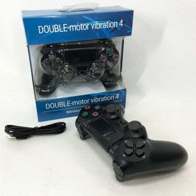 Джойстик DOUBLESHOCK для PS 4, бездротовий ігровий геймпад PS4/PC акумуляторний джойстик. Колір чорний 
