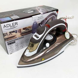 Парова праска ADLER AD 5030 3000Вт з керамічною підошвою Парова праска ADLER AD 5030 3000Вт з керамічною підошвою