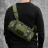 Сумка - підсумок тактична поясна Tactical військова, сумка нагрудна з ременем на плече 5 літрів кордура хакі Сумка - підсумок тактична поясна Tactical військова, сумка нагрудна з ременем на плече 5 літрів кордура хакі