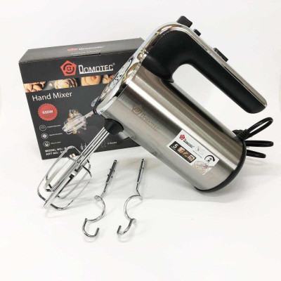 Міксер кухонний DOMOTEC R 6693 ручний універсальний 5 швидкостей 650W 