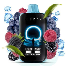 Elf Bar Moon Night 40000. Синя Малина (Blue Razz Ice) Elf Bar Moon Night 40000. Синя Малина (Blue Razz Ice)