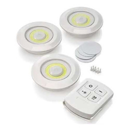 Набір із трьох LED Ламп BAILONG BL-1012 з Пультом та Таймером Відключення Два Режими Яскравості Набір із трьох LED Ламп BAILONG BL-1012 з Пультом та Таймером Відключення Два Режими Яскравості