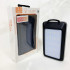 УМБ Power Bank Solar 18000 mAh мобільне зарядне з сонячною панеллю та лампою, Power Bank Charger Black 