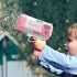 Дитячий пістолет мильні бульки Rocket Bubble Gun 15,8 см автоматичний. Колір: рожевий Дитячий пістолет мильні бульки Rocket Bubble Gun 15,8 см автоматичний. Колір: рожевий