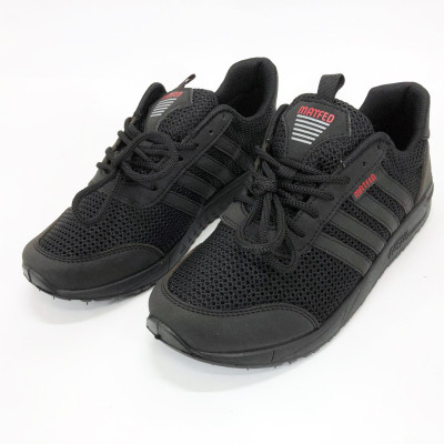 Літні кросівки українського виробництва чорного кольору 41р 25.5см 