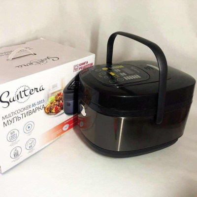 УЦІНКА: (КОРОБКА ОБМОТАНА СКОТЧЕМ після УКРПОШТИ) Мультиварка 5 л Suntera AS-1015, електронні мультиварки рисоварки УЦІНКА: (КОРОБКА ОБМОТАНА СКОТЧЕМ після УКРПОШТИ) Мультиварка 5 л Suntera AS-1015, електронні мультиварки рисоварки