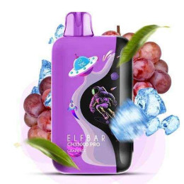 Elf Bar GH 33000 PRO. Виноград (Grape Ice)