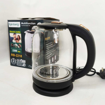 Електрочайник Rainberg RB-2218 3200Вт 2л Black Електрочайник Rainberg RB-2218 3200Вт 2л Black
