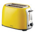 Тостер MAGIO MG-272Y, маленький тостер, тостерниця для бутербродів, тостер для хліба. Колір: жовтий 
