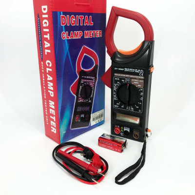 Мультиметр-кліщі цифрові вимірювальні DT-266F, Тестер вимірювання напруги, Якісний мультиметр 