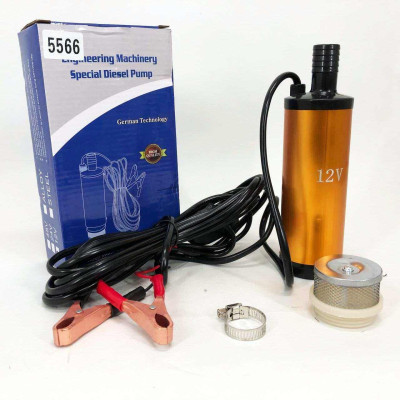 Насос занурювальний для перекачування палива дизеля бензину REWOLT Fuel/Diesel Pump 12В 12л/хв 