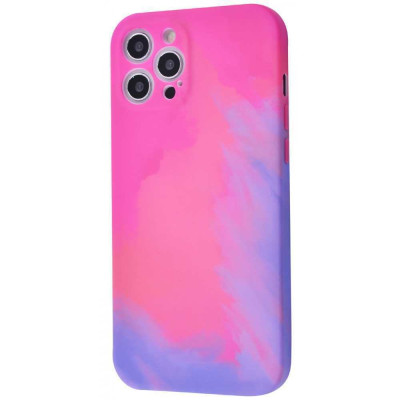 Чохол для Apple Iphone 12 Pro Max рожево-фіолетовий градієнт Чохол для Apple Iphone 12 Pro Max рожево-фіолетовий градієнт