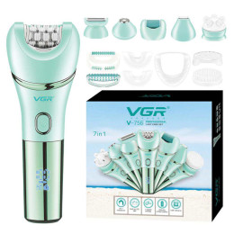 Епілятор VGR V-756 GREEN 7 в 1