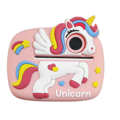 Дитячий фотоапарат миттєвого друку D1-A Pink 