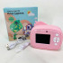 Дитячий фотоапарат миттєвого друку D1-A Pink 