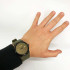 Годинник наручний чоловічий SKMEI 1509AG, чоловічий круглий наручний годинник, Оригінальний чоловічий годинник 