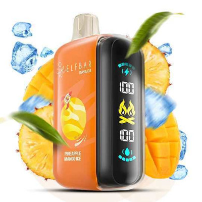 Elf Bar Raya D3 25000. Ананас Манго (Pineapple Mango Ice) Elf Bar Raya D3 25000. Ананас Манго (Pineapple Mango Ice)