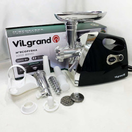 Електром'ясорубка ViLgrand V203-BRMG 2000Вт Black