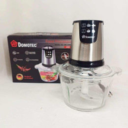 Блендер кухонний зі скляною чашею на 2л MS-7009 подрібнювач міні комбайн чоппер