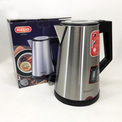 Електрочайник MAGIO MG-988, гарний електричний чайник, тихий електричний чайник, безшумний чайник 