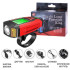 Велофара з комп'ютером та сигналом AS0808-XPG+2LED(yellow)+2COB(red), виносна кнопка Велофара з комп'ютером та сигналом AS0808-XPG+2LED(yellow)+2COB(red), виносна кнопка
