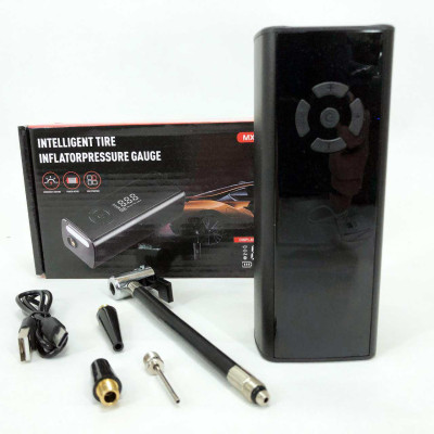 Портативний розумний насос MX20033, багатофункціональний цифровий дисплей, ліхтар, Li-Ion акумулятор 