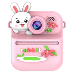 Дитячий фотоапарат миттєвого друку S11 Pink Дитячий фотоапарат миттєвого друку S11 Pink