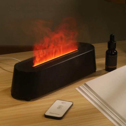 Зволожувач повітря - арома дифузор Diffuser А3 c пультом, ультразвуковий зволожувач з ефектом полум'я Зволожувач повітря - арома дифузор Diffuser А3 c пультом, ультразвуковий зволожувач з ефектом полум'я
