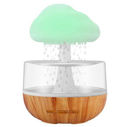 Нічник-зволожувач з ефектом дощу Cloud Rain Humidifier, Аромадіфузор зволожувач повітря для дому Нічник-зволожувач з ефектом дощу Cloud Rain Humidifier, Аромадіфузор зволожувач повітря для дому