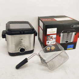 Фритюрниця для дому на 1.5л Crownberg CB-5542 1200Вт