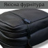 Сумка месенджер із натуральної шкіри, чоловіча велика сумка на 4 кишені з чорною блискавкою 