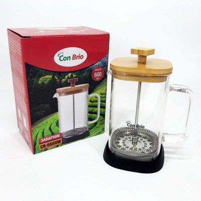 Заварник Con Brio 600мл CB-6660W Заварник Con Brio 600мл CB-6660W