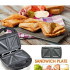 Мультимейкер 4 В 1 Crownberg CB-1074 750Вт Гриль Сендвічниця Вафельниця Мультимейкер 4 В 1 Crownberg CB-1074 750Вт Гриль Сендвічниця Вафельниця