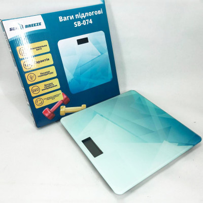 Ваги підлогові SeaBreeze SB-074, Ваги для зважування людей, Ваги побутові підлогові 