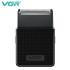 Електробритва VGR V-376 BLACK шейвер, Бюджетна машинка для стрижки бороди, Бездротова електробритва 