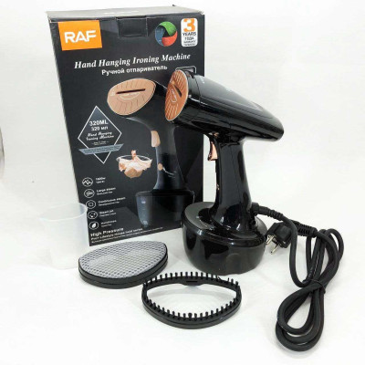 Відпарювач ручний RAF R.1285 Праска з парою для вертикального прасування одягу 1600 Вт 