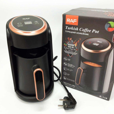 Кавоварка електрична RAF-R.116, чашка кавова з підігрівом, турка Кавоварка електрична RAF-R.116, чашка кавова з підігрівом, турка