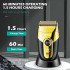 Професійна електробритва VGR V-383 Finale Shaver з підставкою, чоловіча машинка для гоління 