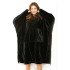 Толстовка плед з капюшоном і рукавами Huggle Hoodie оверсайз Black 