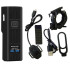Велофара з сигналом Waterproof MT-007-T6 450Lum 18650 з виносною кнопкою Довговічний велосипедний ліхтар 