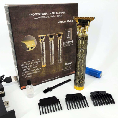 Професійна акумуляторна машинка-триммер для стрижки волосся, бороди, вусів WS-T88, бездротова 