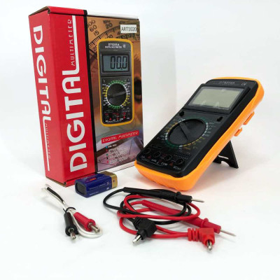Мультиметр цифровий Digital DT-9208A універсальний, мультиметр для дому, гарний мультиметр 