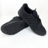 Чоловічі кросівки чорного кольору з текстильним верхом і шнурівкою 45р 29см 