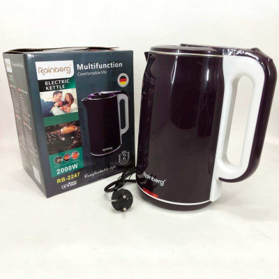 Чайник електричний Rainberg RB-2247 2000Вт 2л Purple 