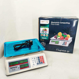 Ваги торговельні електронні Rainberg RB-310 до 55 кг з лічильником ціни