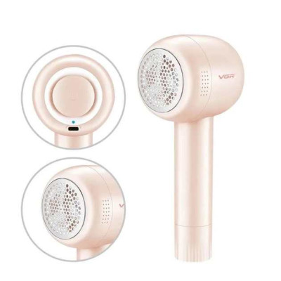 Машинка для видалення катишків VGR V-813, машинка для видалення катишків хороша. Колір: рожевий 