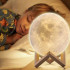 Нічник світиться місяць Moon Lamp 13 см, Нічник для дитини на ніч, Нічник для гарного сну дитини 