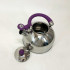 Чайник Unique із свистком UN-5302 2.5 л, гарний чайник для газової плити Purple 