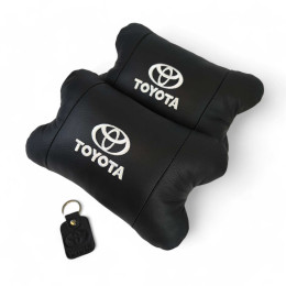 Подушки на підголовник Toyota 2шт , Набір подушок в авто Тойота, Автомобільна ортопедична подушка Тойота Подушки на підголовник Toyota 2шт , Набір подушок в авто Тойота, Автомобільна ортопедична подушка Тойота