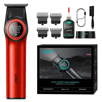 Тример VGR V-977 RED, регулювання потужності 6000 - 8000 RPM Тример VGR V-977 RED, регулювання потужності 6000 - 8000 RPM